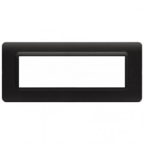 Placa Ave S44 7 Módulos Gris Tekla 44PY07GTK