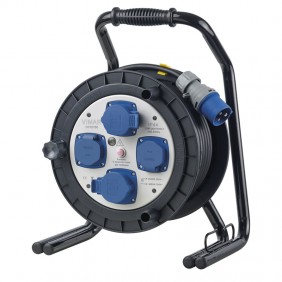 Carrete de cable industrial Vimar 16A 4 tomas...