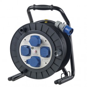 Carrete de cable industrial Vimar 16A 4 tomas...