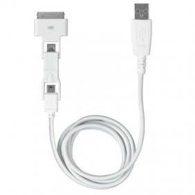 Conector USB 3 en 1 Bticino S2612D