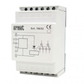 Caja de relés Urmet con 2 interruptores 788/52