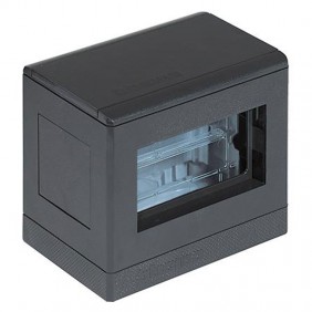 Torreta Bticino de doble cara 4+4 módulos sobre...