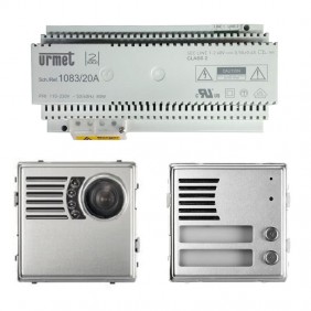 Urmet base kit for 2Voice video intercom...