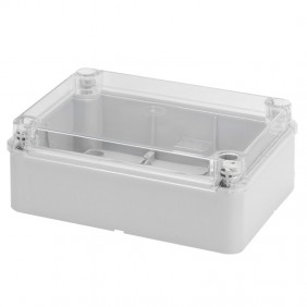 Gewiss boîte externe avec couvercle transparent...