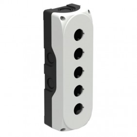 Custodia Lovato in plastica grigia IP67 per 5...