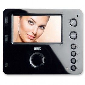 Monitor vivavoce Urmet 4,3' 2Voice nero 1750/5