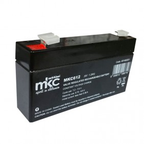 Batterie au plomb Melchioni MKC612 6V 1.2Ah...