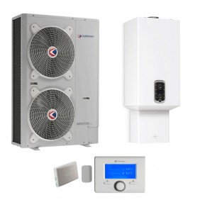 Sistema ibrido Pompa di calore Chaffoteaux Mira...