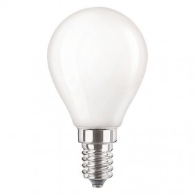 Lampadina Sfera LED Philips 4,3W 2700K attacco...
