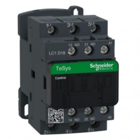 Contactor Telemecanique TeSys D 18A 3P 220VAC...