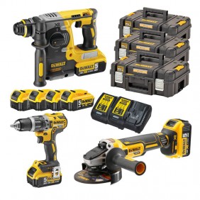 KIT DeWALT Tassellatore Trapano Smerigliatrice...
