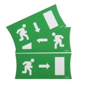 Schneider 3 pictogram kit for RILUX emergency...