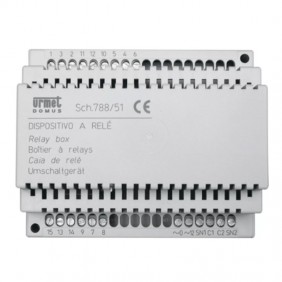 Urmet-Relaisbox für 2 Audio-/Videodienste 788/51