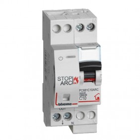 Bticino BTDIN STOP ARC 10A 1P+N 4500A con...