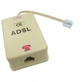 Filtre Melchioni pour la ligne ADSL 1 entrée RJ...