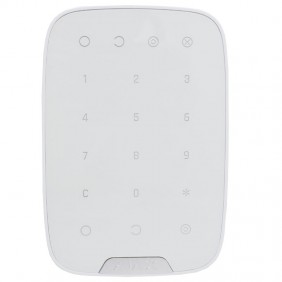 Tastiera Wireless e touch AJAX Bianca AJ-KEYPAD-W