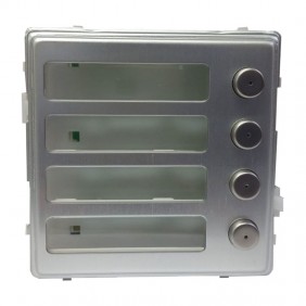 Module Urmet Sinthesi en aluminium anodisé avec...