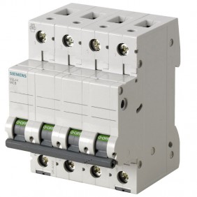 Siemens 40A 4P 10KA Interruptor automático...
