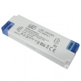 LEF LED Power Supply 100W 24VDC Flat On-off...