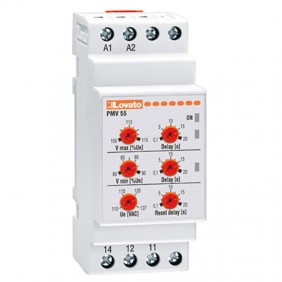 Relè Lovato voltmetrico monofase AC-200-240VAC...
