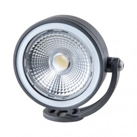 Lámpara LED sellada CLOCK 120 10W 4000K grafito...