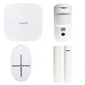 Ajax Starter KIT Cam with central unit HUB2 100...