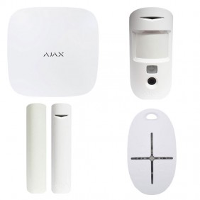 Kit Antifurto Ajax wirelles con Centrale HUB2...
