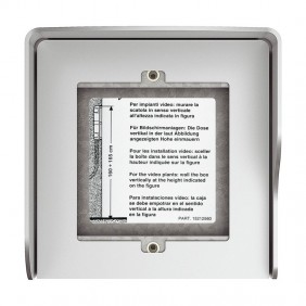 Bticino boîte hors-mur 1 module avec toit de...