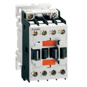 Contattore Lovato tripolare 18A 1 contatto aux...