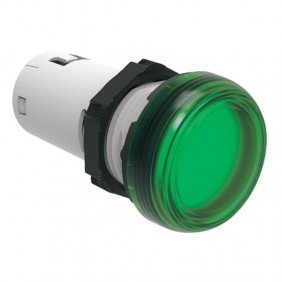 Indicador luminoso monobloque Lovato LED verde...
