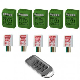 Automation Kit for 5 Yokis Urmet Rolling...