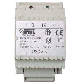 Urmet transformer 12Vac (230Vac 50Hz) 9000/230