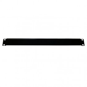 Pannello cieco Item rack 19 1 unità colore nero...