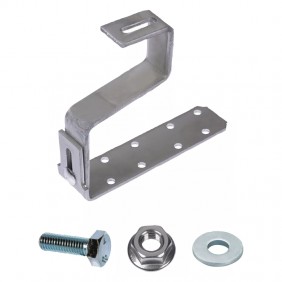 Gancho ajustable para cubiertas de tejas...