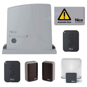 KIT Nice Sliding Gate hasta 600KG 220V ROX600KCE