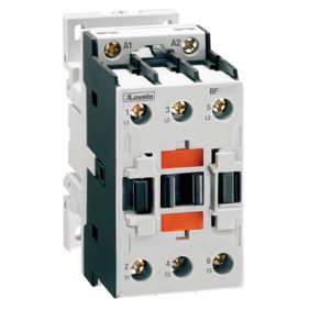Lovato three-pole contactor 38A coil 230VAC...