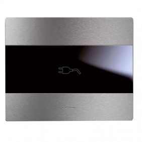 Plaque Ave Touch S44 glissière aluminium...