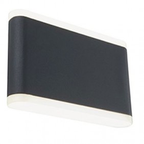 Applique Sovil Wave rectangulaire gris LED 14W...