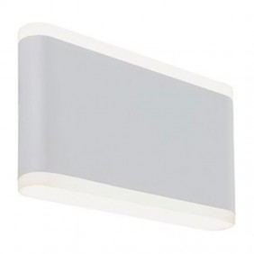 Aplique LED blanco rectangular Sovil Wave 14W...