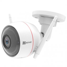 EZVIZ Cámara WIFI 2MP 2.8mm luz estroboscópica...