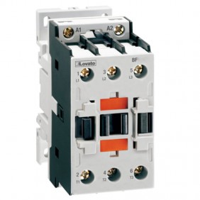 Lovato three-pole contactor 32A 24VAC coil...