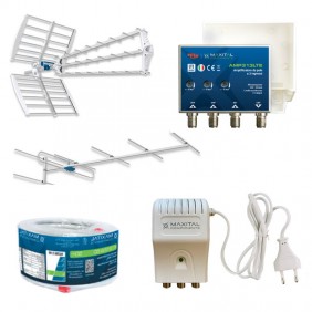 KIT FTE antenne + alimentation + amplificateur...