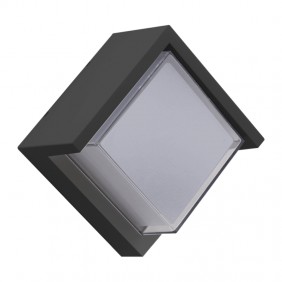 Century Pura Cube 10W 3000K Grey LED Ceiling...