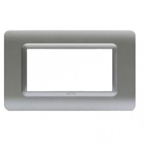 Ave SISTEMA 44 Plate tecnopolymer silver matte...