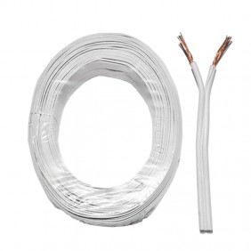 Cable plano 2x0,50mmq Blanco PIC/S02050BI