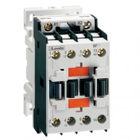 Lovato three-pole contactor 12A coil in AC...
