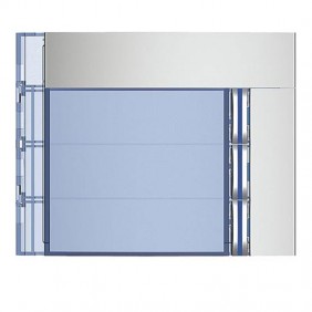 Bticino Frontplatte 3 Tasten auf einer Säule...