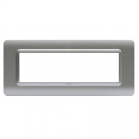 Ave SISTEMA 44 plate technopolymer matte silver...