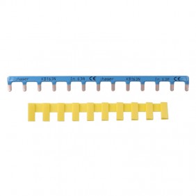 Hager Unipolar Wiring Rod 63A 1P Blue KB163N
