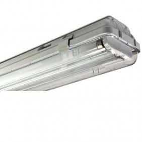 Plafonnier Beghelli 2X58W étanche IP65 longueur...